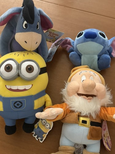 Lotto peluche disney minions - peluche,